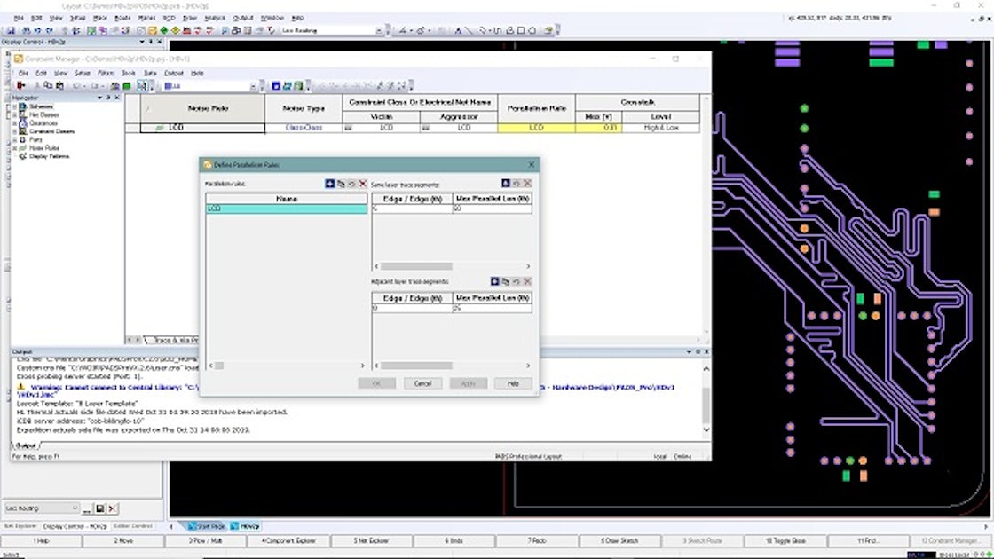 Constraint Management within Xpedition Enterprise